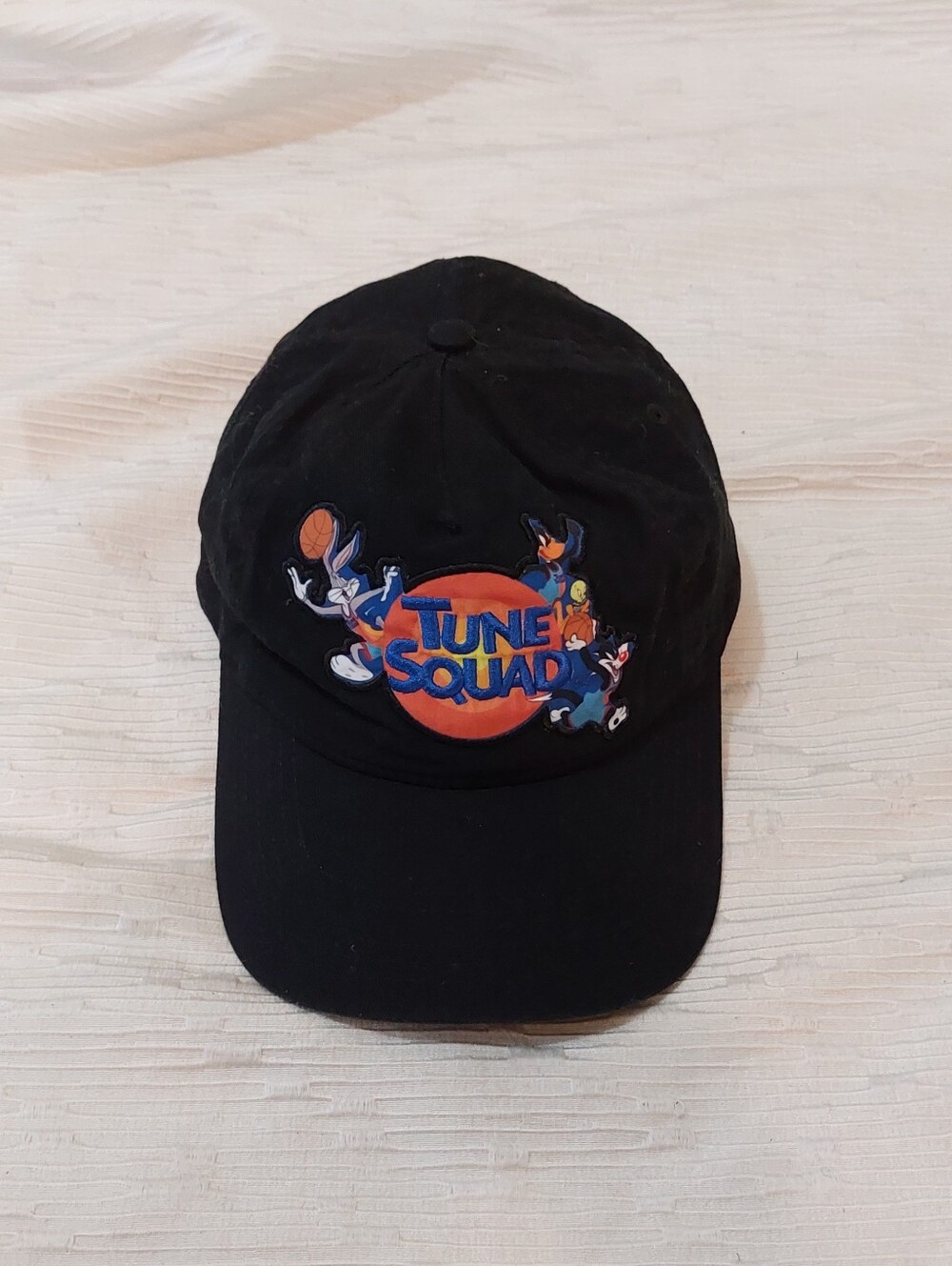Black Tune Squad Logo Baseball Cap - Casual Men's Hat